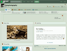 Tablet Screenshot of flukephotography.deviantart.com