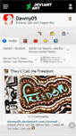 Mobile Screenshot of dawny05.deviantart.com