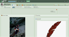 Desktop Screenshot of kyete-kuryu.deviantart.com