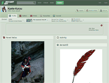 Tablet Screenshot of kyete-kuryu.deviantart.com