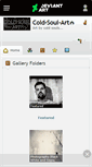 Mobile Screenshot of cold-soul-art.deviantart.com