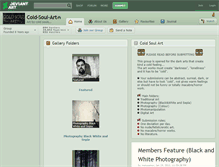 Tablet Screenshot of cold-soul-art.deviantart.com