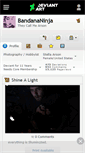 Mobile Screenshot of bandananinja.deviantart.com