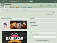 Tablet Screenshot of errorgraphix.deviantart.com