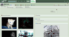 Desktop Screenshot of moon-leo.deviantart.com