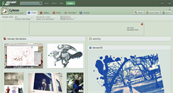 Desktop Screenshot of cylesse.deviantart.com