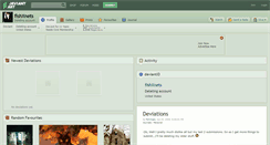 Desktop Screenshot of fishxnets.deviantart.com