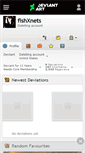 Mobile Screenshot of fishxnets.deviantart.com