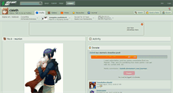 Desktop Screenshot of claieth.deviantart.com