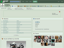 Tablet Screenshot of nrslkrkc.deviantart.com