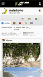 Mobile Screenshot of maladroite.deviantart.com