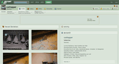 Desktop Screenshot of conhopper.deviantart.com