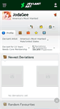 Mobile Screenshot of jodagee.deviantart.com