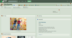 Desktop Screenshot of chris-remmey.deviantart.com