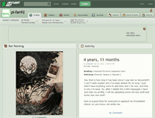 Tablet Screenshot of pi-fan92.deviantart.com