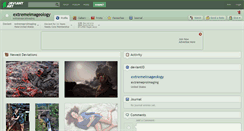 Desktop Screenshot of extremeimageology.deviantart.com