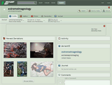 Tablet Screenshot of extremeimageology.deviantart.com