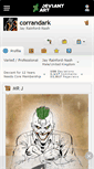 Mobile Screenshot of corrandark.deviantart.com
