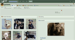 Desktop Screenshot of danizaraki.deviantart.com