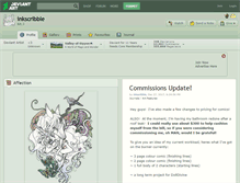 Tablet Screenshot of inkscribble.deviantart.com