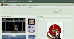 Desktop Screenshot of fujissj3.deviantart.com