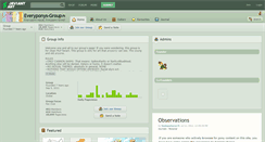 Desktop Screenshot of everyponys-group.deviantart.com