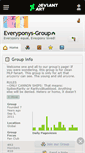 Mobile Screenshot of everyponys-group.deviantart.com