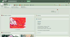 Desktop Screenshot of gem91.deviantart.com