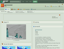 Tablet Screenshot of grrrrrrrrrrrr.deviantart.com