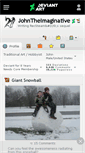 Mobile Screenshot of johntheimaginative.deviantart.com
