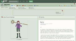 Desktop Screenshot of maki-mori.deviantart.com