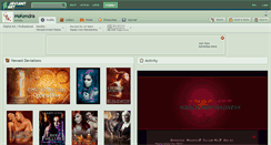 Desktop Screenshot of mskendra.deviantart.com