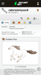 Mobile Screenshot of catsrockmysox8.deviantart.com