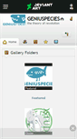 Mobile Screenshot of geniuspecies.deviantart.com