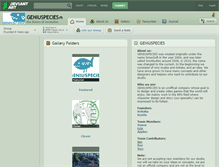 Tablet Screenshot of geniuspecies.deviantart.com