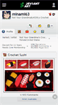 Mobile Screenshot of minami63.deviantart.com