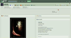 Desktop Screenshot of claireity.deviantart.com