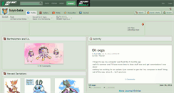 Desktop Screenshot of buyo-baka.deviantart.com