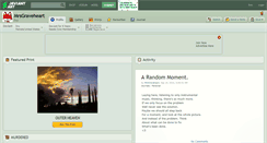 Desktop Screenshot of mrsgraveheart.deviantart.com