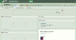 Desktop Screenshot of gringlomp.deviantart.com