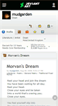 Mobile Screenshot of mudgarden.deviantart.com
