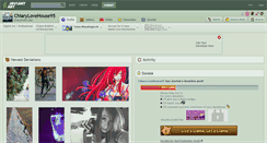 Desktop Screenshot of chiarylovehouse95.deviantart.com