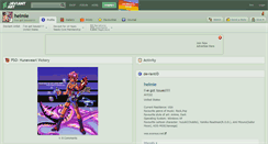 Desktop Screenshot of helmie.deviantart.com