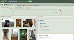Desktop Screenshot of hcn-stock.deviantart.com