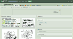 Desktop Screenshot of chillicheesefries.deviantart.com