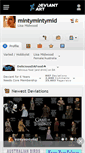 Mobile Screenshot of mintymintymid.deviantart.com