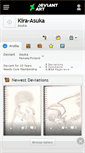 Mobile Screenshot of kira-asuka.deviantart.com
