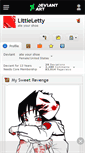 Mobile Screenshot of littleletty.deviantart.com