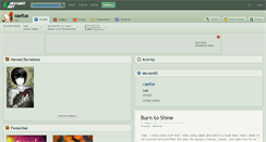 Desktop Screenshot of caelius.deviantart.com