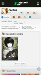 Mobile Screenshot of caelius.deviantart.com